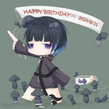 たんご君誕生日絵（2024）