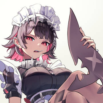 「触りたい？だめ。」