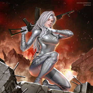 Marvel Snap: Silver Sable
