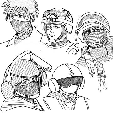 一枚イラスト