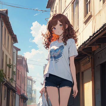 田舎の子