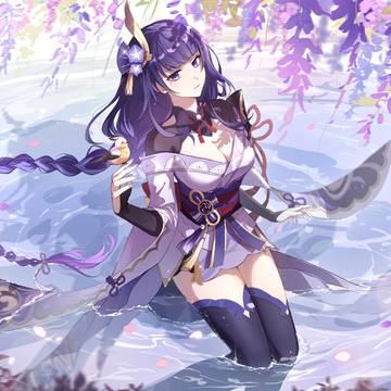 湖中花