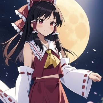 霊夢さん、ちゃんと月見てる？