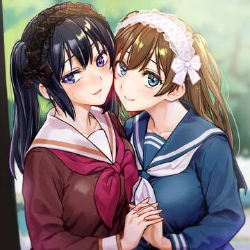 『みんなの話』ヘッドドレス麗奈&真由