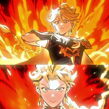 Pyro Aether 旅行者空火元素力觉醒——爆衣卸甲!