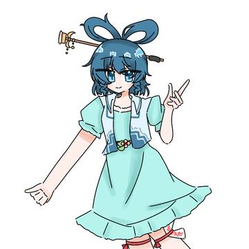 青蛾娘々