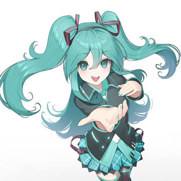 ifミクさん(ハーフツインテール)