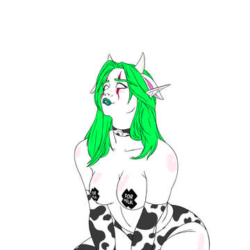 Horny blood elf