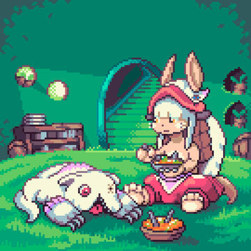 Nanachi and Mitty