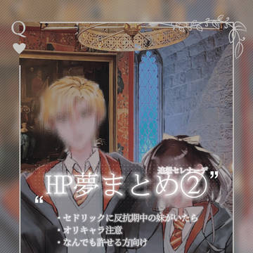 ハリポタ夢Xまとめ③