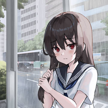 雨宿り