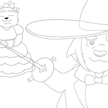 メイ男爵とプリンセス・ソラ挿絵