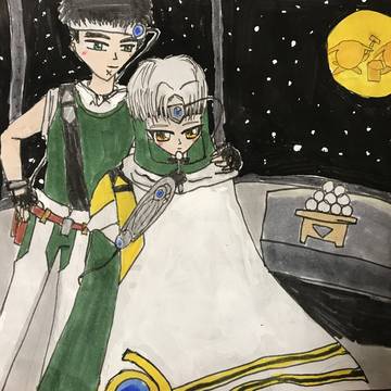 ジェオイーで　お月見デート🌕