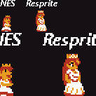 NES Peach sprite remake