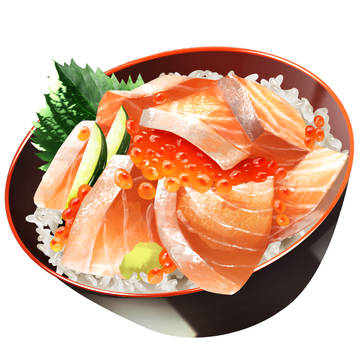 海鮮親子丼