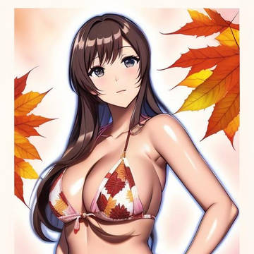 紅葉(20歳)秋水着👙