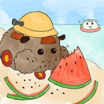スイカテディ🍉