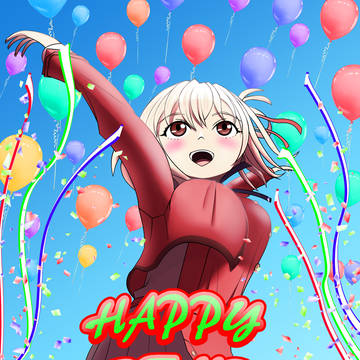 千束ちゃんの誕生日🎉
