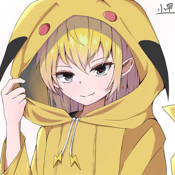 擬人化ピカチュウ
