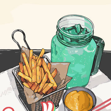 フライドポテト