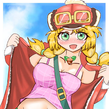 水着コートアネットさん