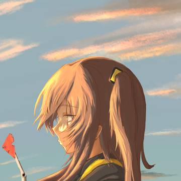 横顔