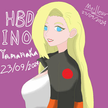 Happy Birth Day - Ino Yamanaka 3