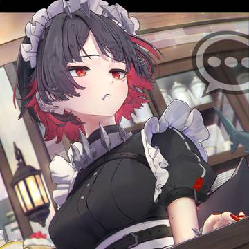 カフェのメイドさん