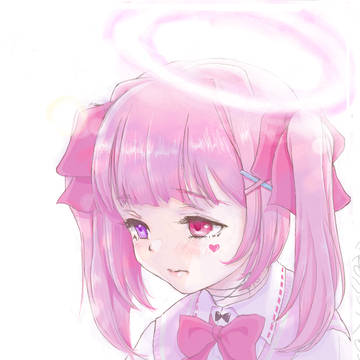 輪っかのある娘