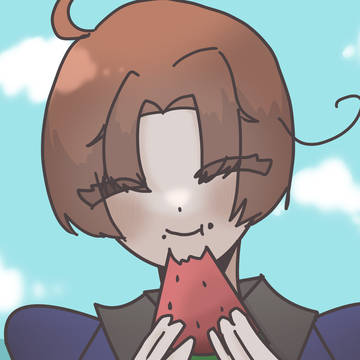 🇮🇹が🍉を食べる