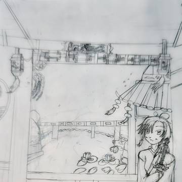 雪の果ての国（手書き）
