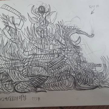 생존신고겸 올리는 그림