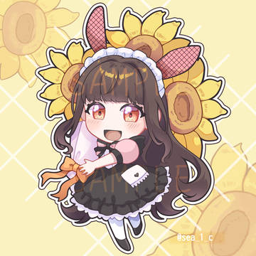 🐰ひまわりとメイドちゃん🐰