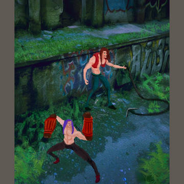 Backalley brawl