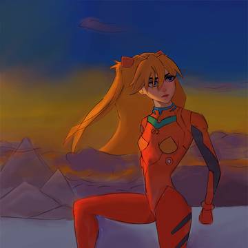 Asuka (Neon Genesis Evangelion)!