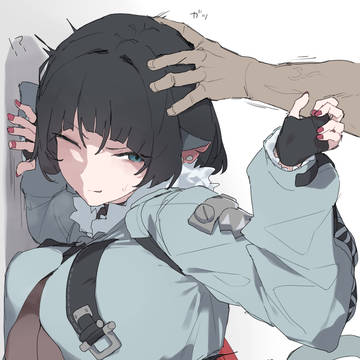 尻尾を掴まれるジェーンさん