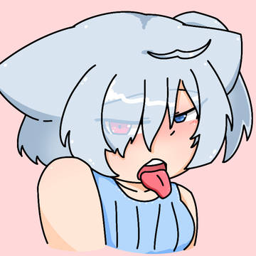 うちの子にべーってしてもらった