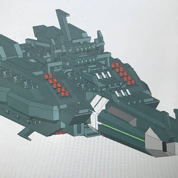 J アダムス級宇宙戦艦