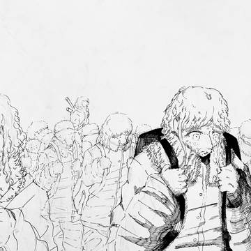 奴隷の雪中行軍