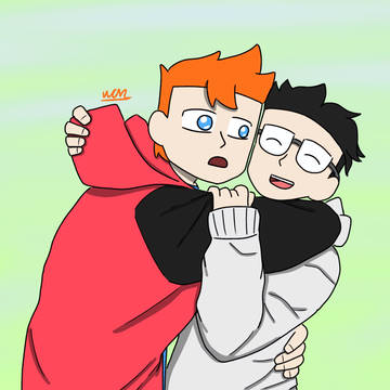 Hugs between me and my hubby