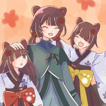 3人（匹？）寄れば地獄も天国