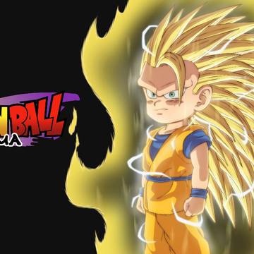 Daima SSJ3 Kid Goku