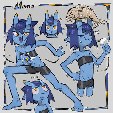BrowningさんのOC、Momoちゃん
