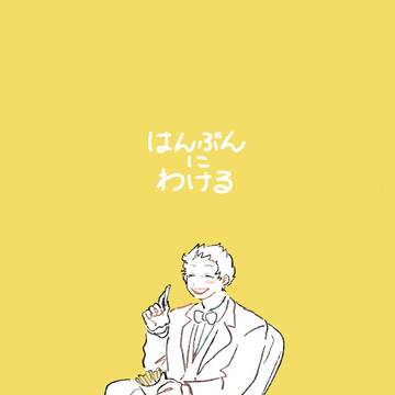 きれいにはんぶんにわける