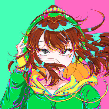 MV用に描いた女の子