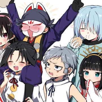 アニメありがとうイラスト