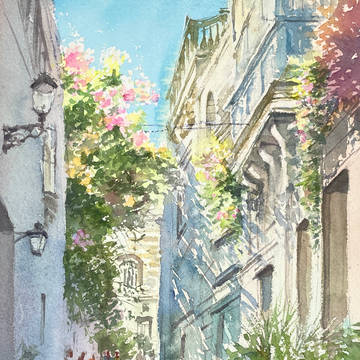 中世の街
