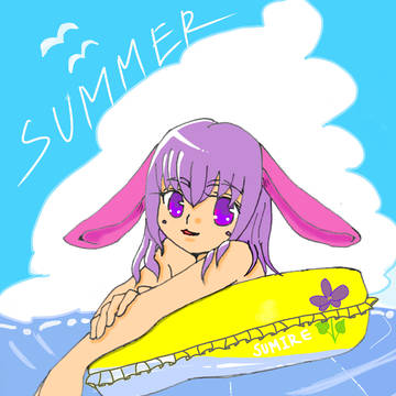 うさぎの女の子