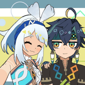 自撮りする🟩🦈ちゃん