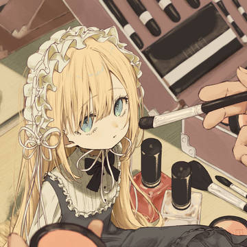 人形のおめかし